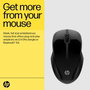 HP Souris sans fil ambidextre HP 250 avec double connectivité Bluetooth et USB, 50% plastique recyclé