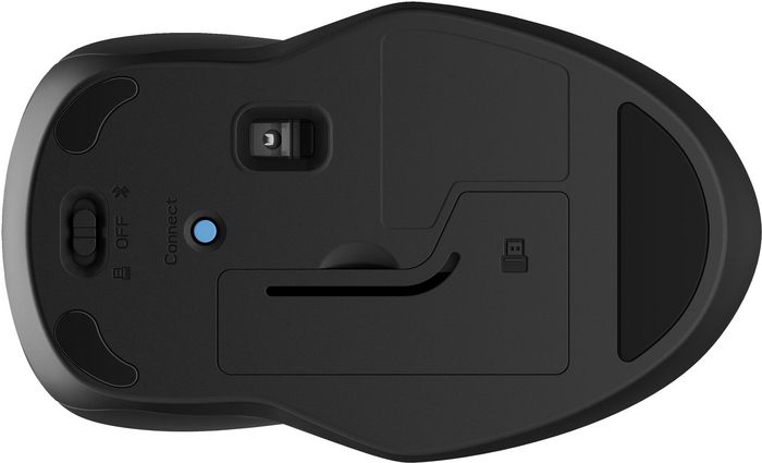 HP Souris sans fil ambidextre HP 250 avec double connectivité Bluetooth et USB, 50% plastique recyclé