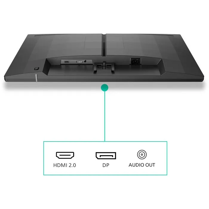 Philips 27M2N3500NF/00 - Écran PC Gamer 27" - Dalle IPS QHD 144 Hz - Temps de réponse 0,5 ms - Compatible HDR10, Adaptive-Sync et G-SYNC