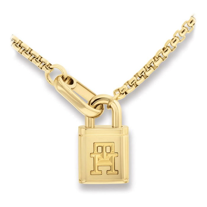 Tommy Hilfiger Collier Doré en Acier Inoxydable 2780941