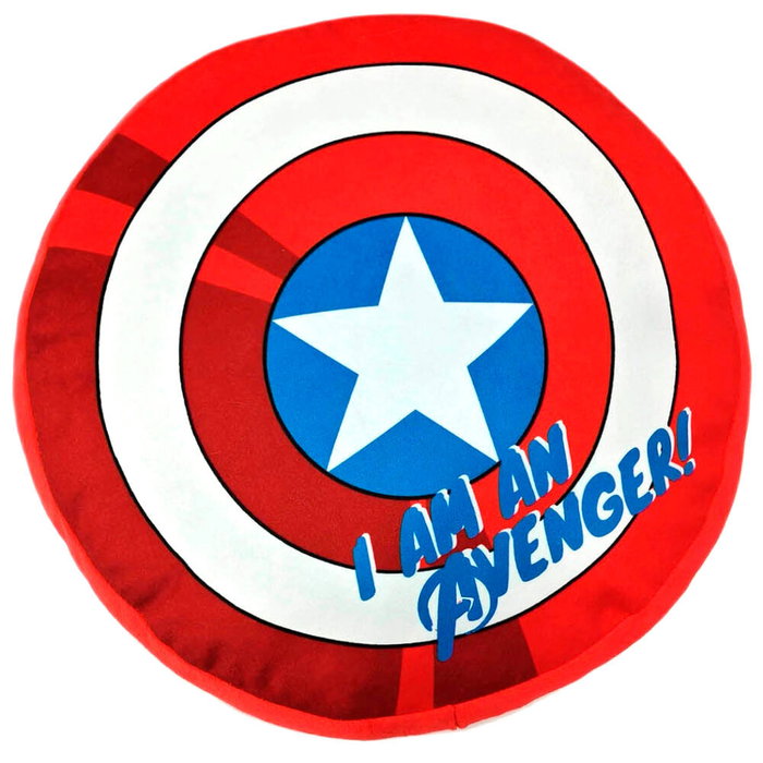 MARVEL Coussin 3D Captain America Avengers, Taille 40x40 cm
