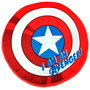 MARVEL Coussin 3D Captain America Avengers, Taille 40x40 cm