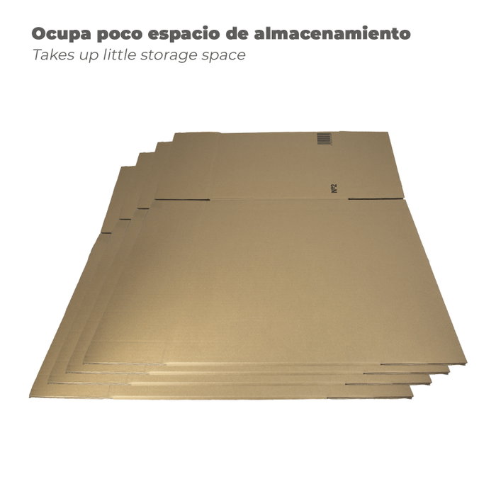 ARTICULOS SIN MARCA PREDETERM Caja d'emballage Nº2 Anonyme 500 x 305 x 377 mm