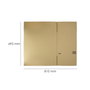 ARTICULOS SIN MARCA PREDETERM Caja d'emballage Nº2 Anonyme 500 x 305 x 377 mm