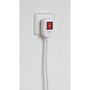 Multiprise 5 Prises avec Interrupteur Brennenstuhl Vario-Power Blanc 3600 W USB x 2 (1,4 m)