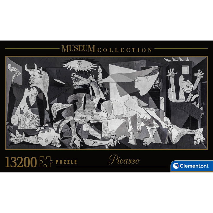 Clementoni Puzzle 13200 pièces Guernica 38014 pour adultes, dimensions 291,4 x 134,4 cm