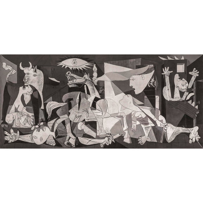 Clementoni Puzzle 13200 pièces Guernica 38014 pour adultes, dimensions 291,4 x 134,4 cm