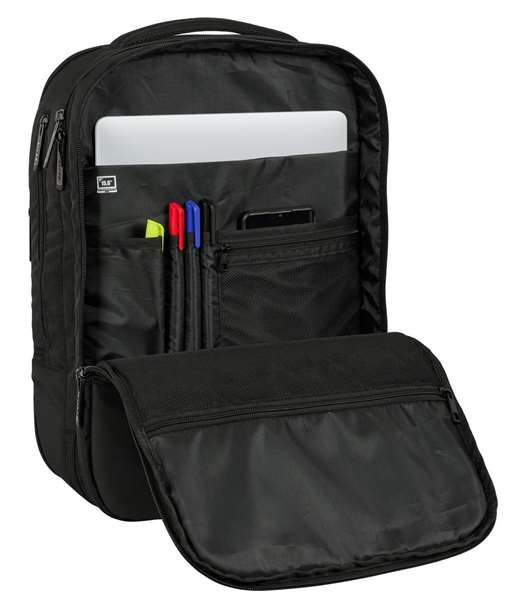 Safta Business Sac à dos week-end portable 15,6 pouces Noir 30x44x16 cm