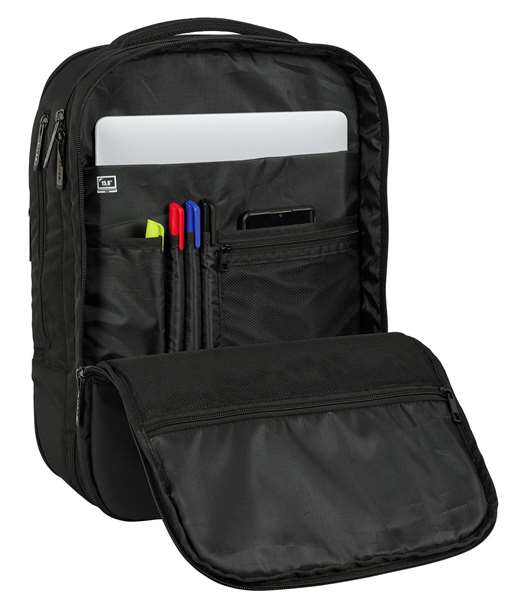 Safta Business Sac à dos week-end portable 15,6 pouces Noir 30x44x16 cm