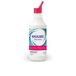 Nasalmer Force 3 Spray Nasal 135 ml - Eau de Mer Pure pour Décongestion Instantanée et Hygiène Nasale Quotidienne (Unisexe, Adultes)