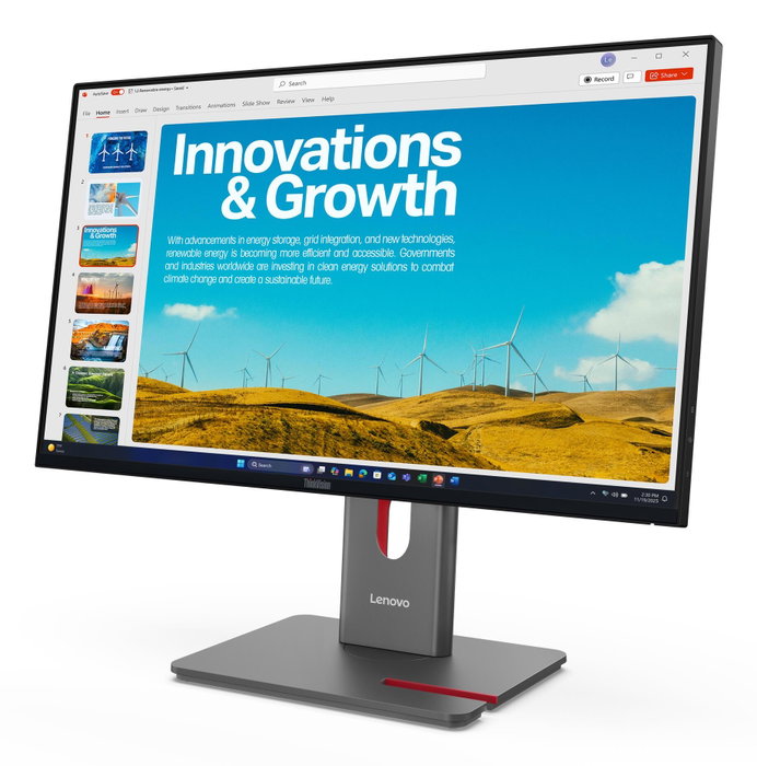 Lenovo ThinkVision P24QD-40 60,5 cm (23,8 pouces) Noir 64B1GAT1EU