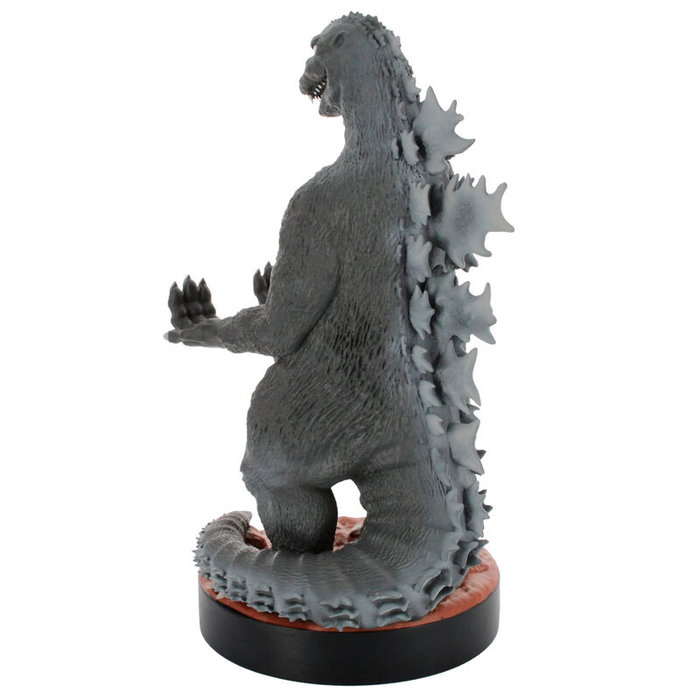 EXQUISITE GAMING Support de câble figurine Godzilla King of the Monsters 21 cm - Compatible avec PS5, Xbox Series, iPhone et smartphones