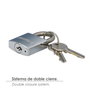 WOLFPACK LINEA PROFESIONAL Cadenas Inoxidable Arco Normal 30mm