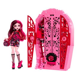 Monster High Skulltimate Secrets Draculaura - Boîte Mystère Midnight Garden avec plus de 19 Surprises