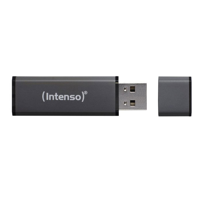 Intenso 3521495 Alu Line Clé USB 2.0 128GB Aluminium Anthracite