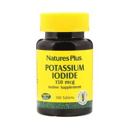 Natures Plus Iodine 150mcg 100 comprimés