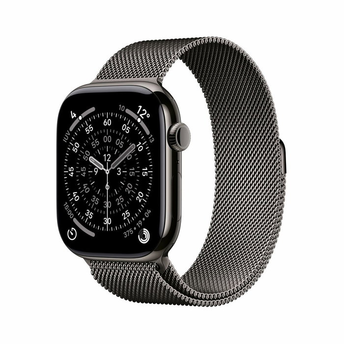 Montre intelligente Apple MFD44QL/A Titane Ardoise 46 mm
