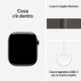 Montre intelligente Apple MFD44QL/A Titane Ardoise 46 mm