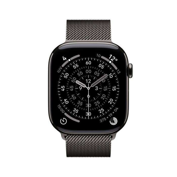 Montre intelligente Apple MFD44QL/A Titane Ardoise 46 mm