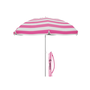 Marbueno 10216R Parapluie Polyester Aluminium avec Housse Rose 160 cm Jardin Piscine Plage
