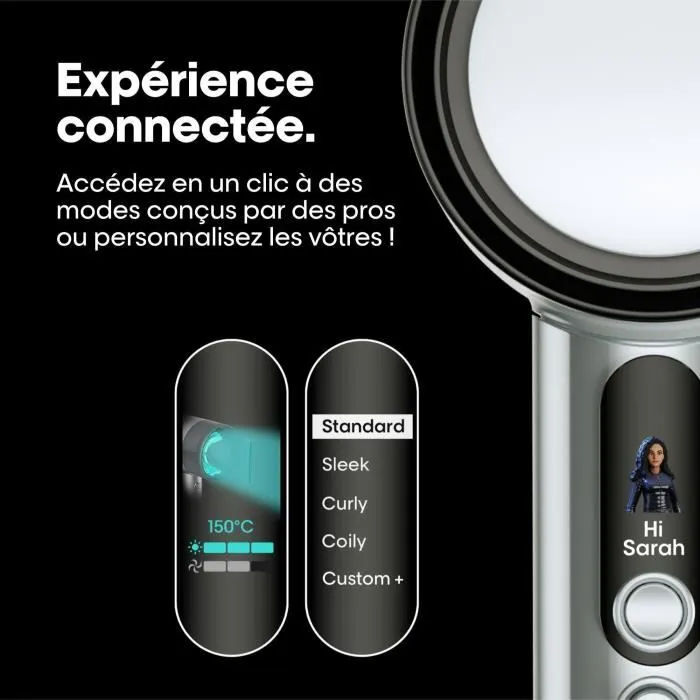 L'Oreal Professionnel AIRLIGHT PRO - Sèche-cheveux à lumière infrarouge - Séchage rapide qui préserve l'hydratation des cheveux