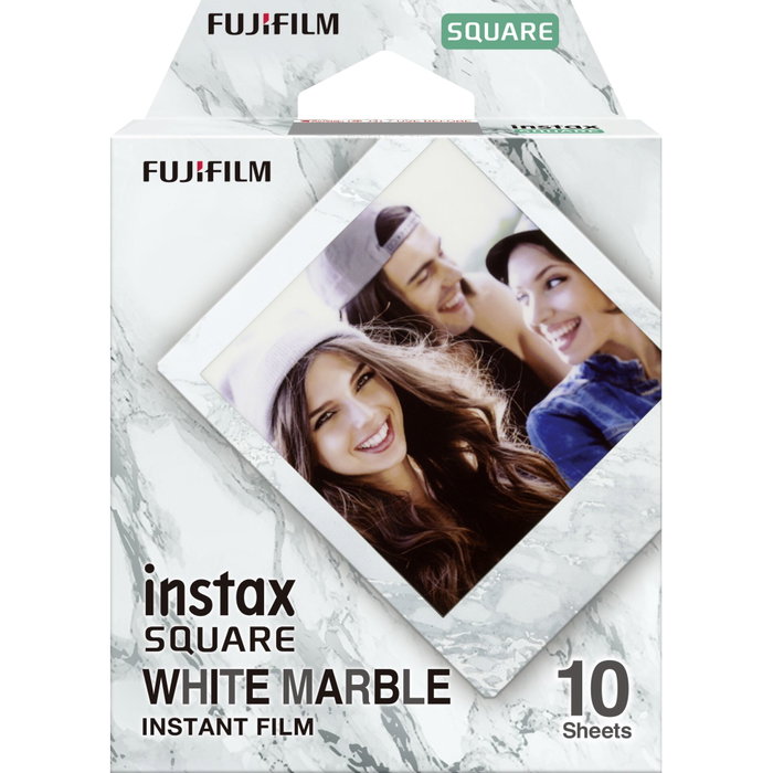 Fujifilm instax Square Film white marble