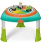 Infantino Table d'activités modulable 2 en 1 électronique et musicale avec siège tournant 360°, hauteur réglable, pliable, dès 6 mois