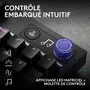 Logitech G G316 X 98 - Clavier gamer filaire AZERTY - Noir