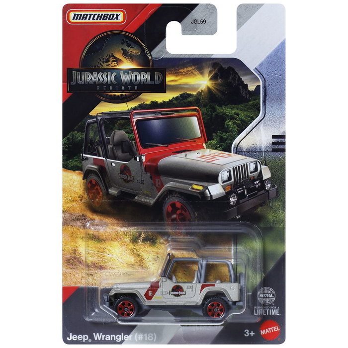 Matchbox Véhicule Jurassic World Modèle Aléatoire