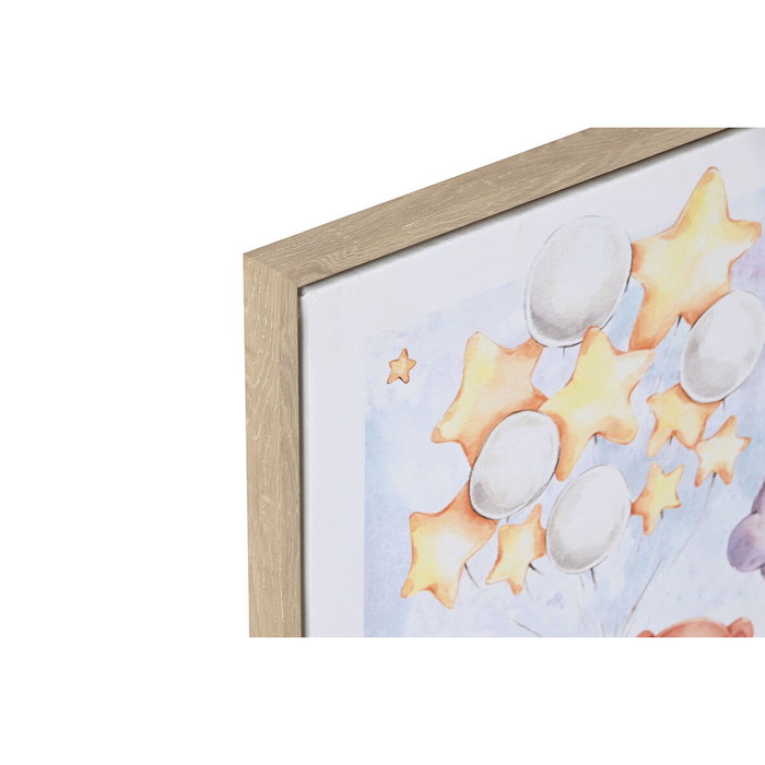 Home ESPRIT Toile Polystyrène Design Enfant 30 x 2 x 40 cm