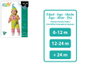 BigBuy Carnival Déguisement Lutin Bébé (2 Pièces) Vert