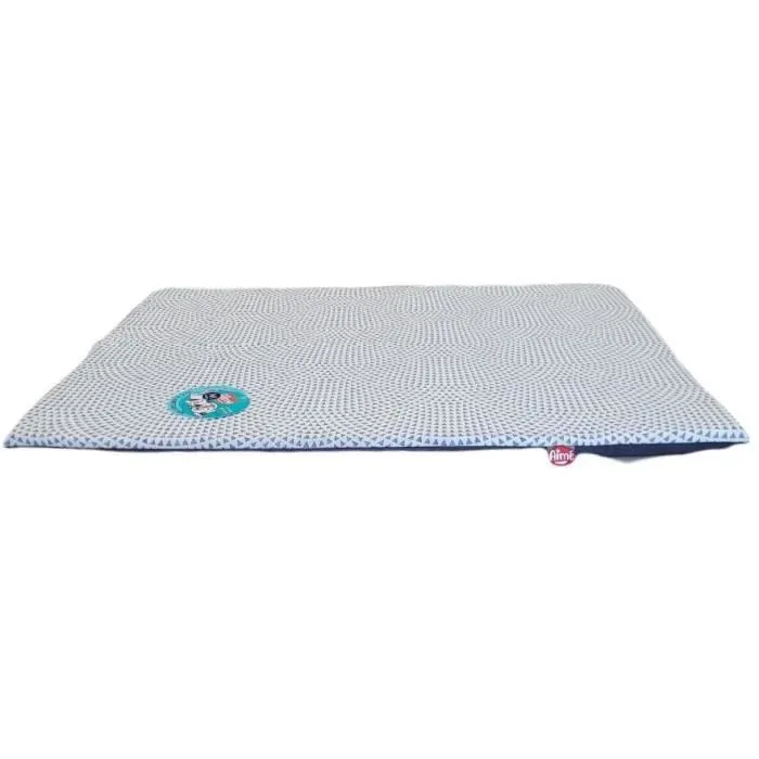 AIME - Couchage pour chien - Tapis plat rembourré - Taille L 80x60x3 cm - Double face et lavable