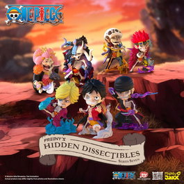 Mighty Jaxx One Piece: Freeny's Hidden Dissectibles Wano - Lot de 6 boîtes surprises
