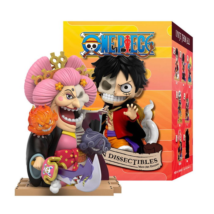 Mighty Jaxx One Piece: Freeny's Hidden Dissectibles Wano - Lot de 6 boîtes surprises