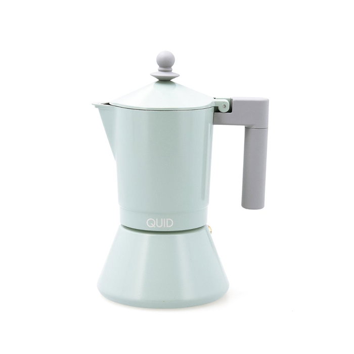 Quid Cafetière Ozon en Aluminium Fondu Vert 6 Tasses Quid Cafetière Ozon en Aluminium Fondu Vert 6 Tasses