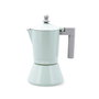 Quid Cafetière Ozon en Aluminium Fondu Vert 6 Tasses