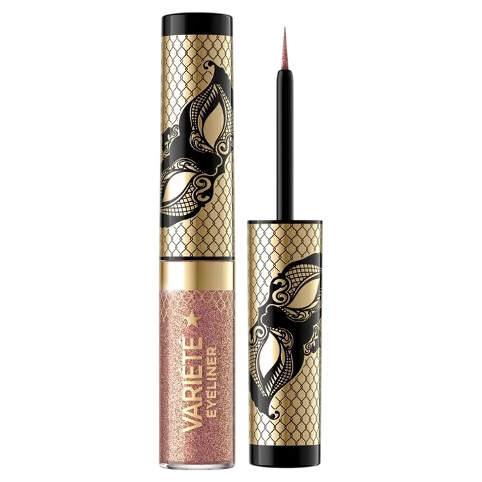 Eveline Cosmetics Eyeliner liquide Sparkle Gold 01 Eveline Cosmetics Eyeliner liquide Sparkle Gold 01