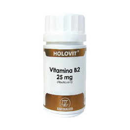 EQUISALUD HOLOVIT VITAMINE B2 25MG 50 CAPSULES