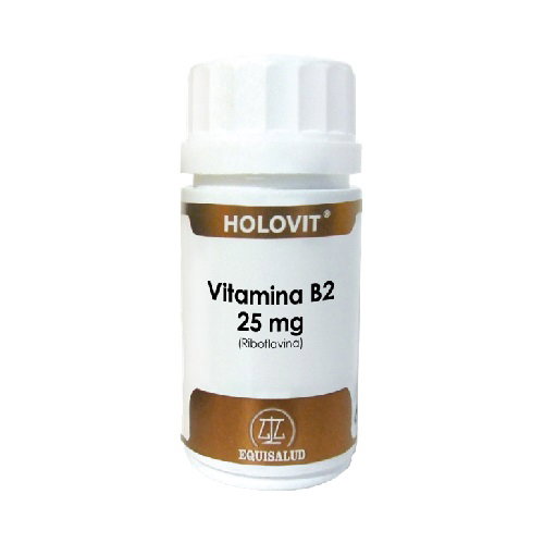 EQUISALUD HOLOVIT VITAMINE B2 25MG 50 CAPSULES