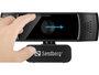 Sandberg Webcam USB avec Autofocus et Double Microphone - Résolution Full HD 1080p - Installation Sans Pilote - Compatible Ordinateurs Portables