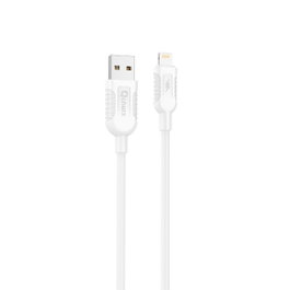 Qcharx international Cable Athens USB vers Lightning 3A - 1m - Blanc