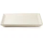 Domo Pierre Réfractaire pour Pizza et Pain – 35 x 34 cm – Blanc – Fabriquée en Italie