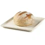 Domo Pierre Réfractaire pour Pizza et Pain – 35 x 34 cm – Blanc – Fabriquée en Italie