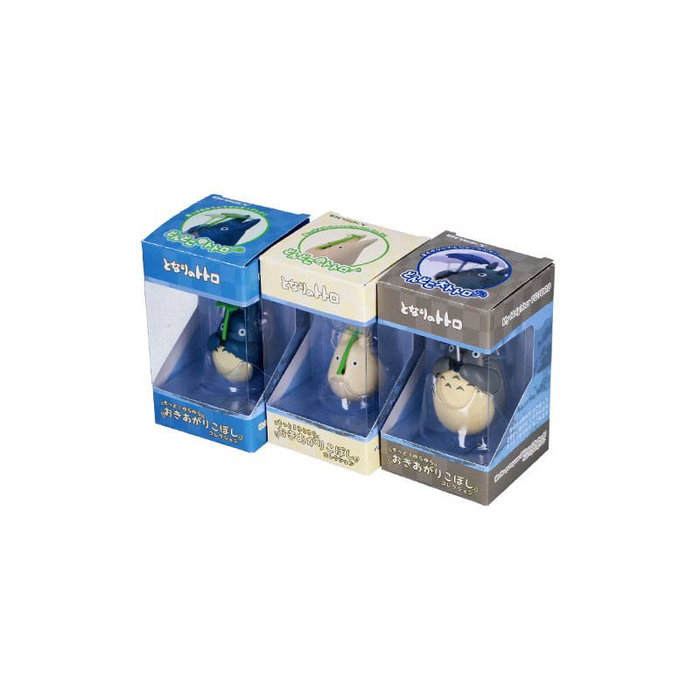 Semic Figurine Culbuto Big Totoro avec feuille