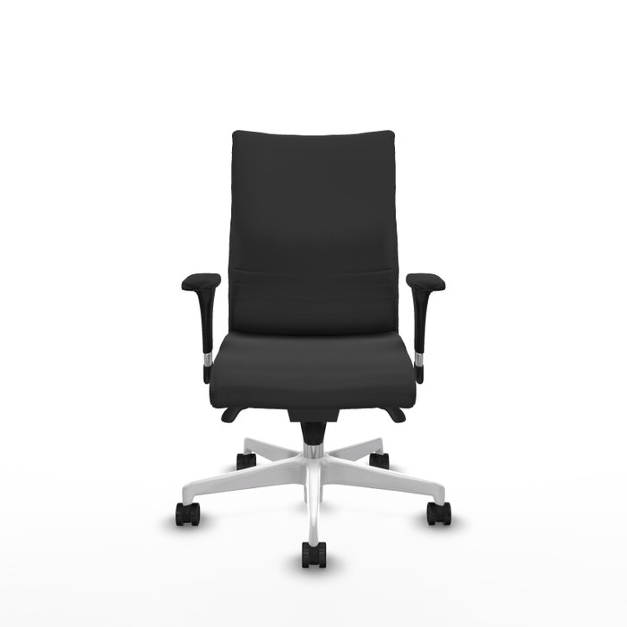 Piqueras Y Crespo Chaise Albacete Confidente Gris Foncé avec Mécanisme Synchrone et Base Blanche Piqueras Y Crespo Chaise Albacete Confidente Gris Foncé avec Mécanisme Synchrone et Base Blanche