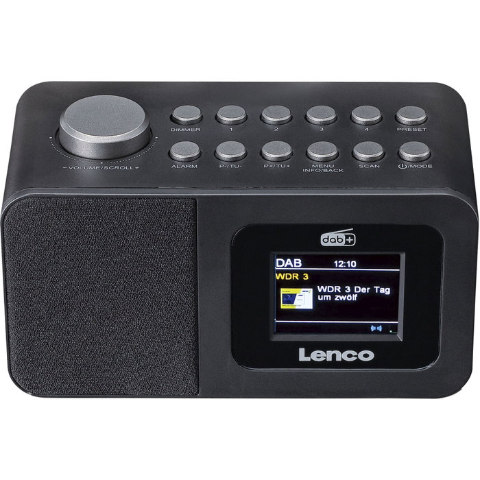 Lenco CR-625BK Black