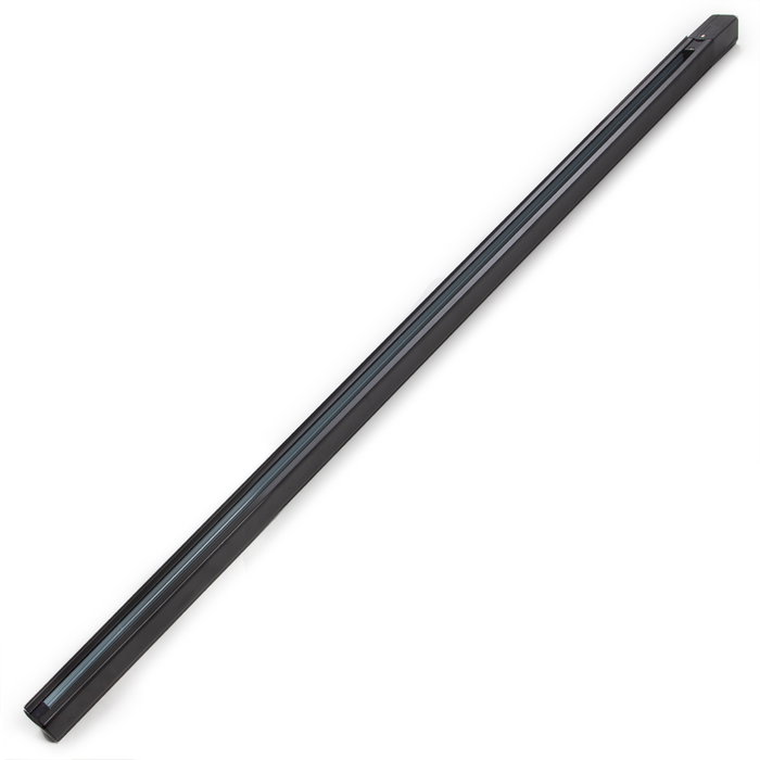 Rail Triphasé pour Spots LED Noir 2m avec Profilé en Aluminium et Conducteurs en Cuivre Rail Triphasé pour Spots LED Noir 2m avec Profilé en Aluminium et Conducteurs en Cuivre