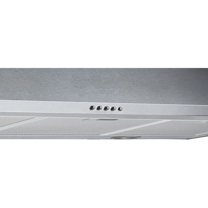 Fagor Hotte Aspirante Pyramide FAH3419 617 m3/h 3 Vitesses Éclairage LED Argent Filtres Lave-Vaisselle