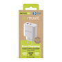 Chargeur mural Muvit for Change MCD320 Blanc 18 W
