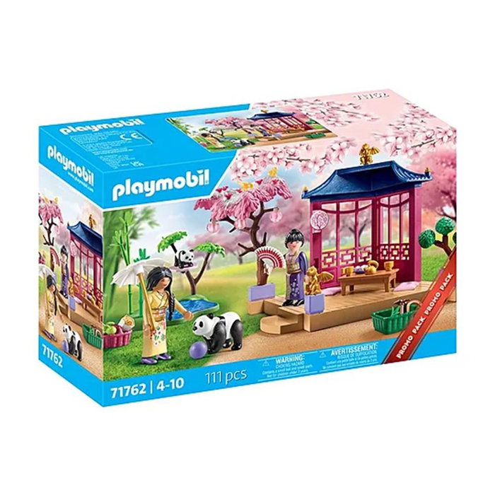 Playmobil Jardin asiatique avec pandas, 111 pièces